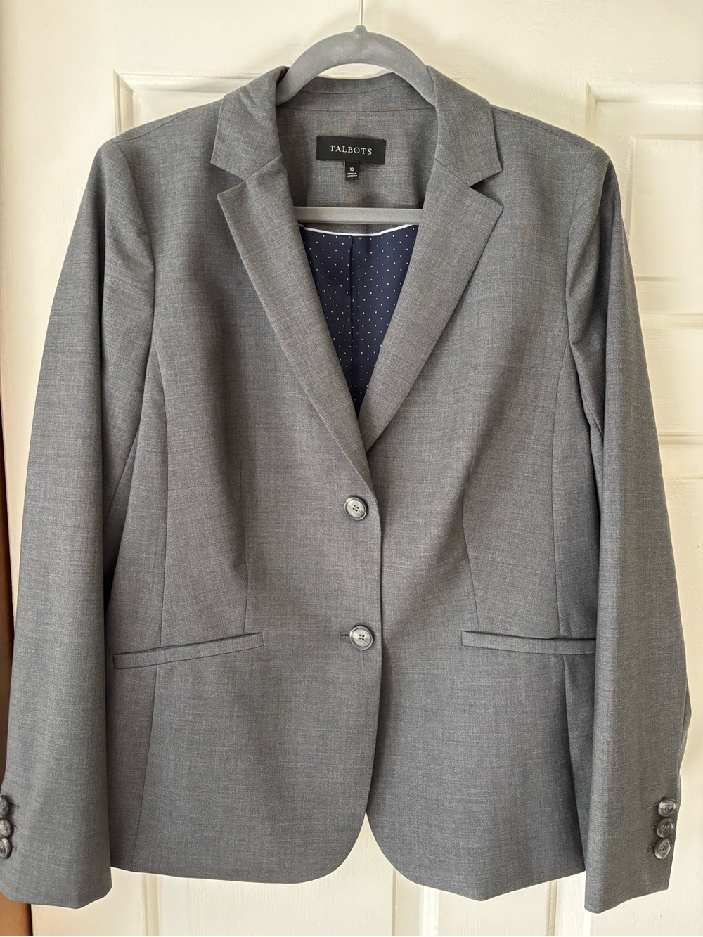 Talbots Women’s Tailored Gray suit